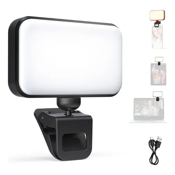 Luz Led Selfie Con Clip 54 Leds Neewer N8