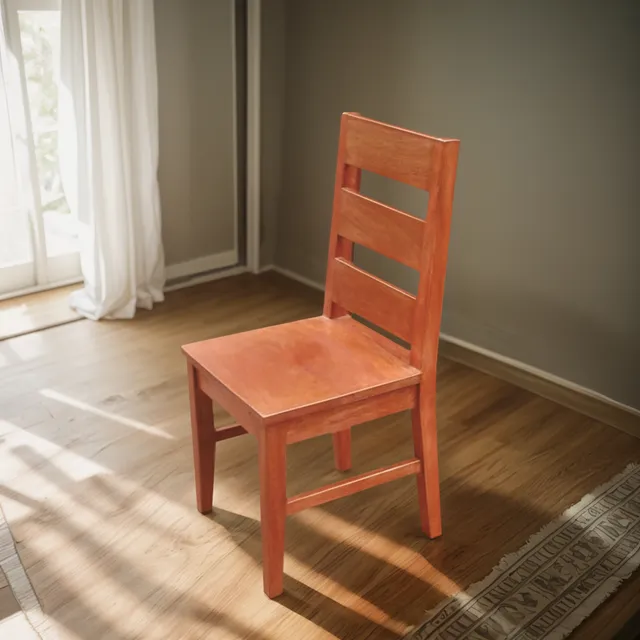 Silla De Madera Tornillo, Modelo Sim - 15