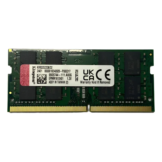 Kingston Kvr 32gb Ddr4 3200mhz Ram Sodimm
