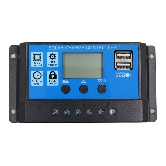 Controlador De Carga Solar Pwm 60amp 3 Meses De Garantia 