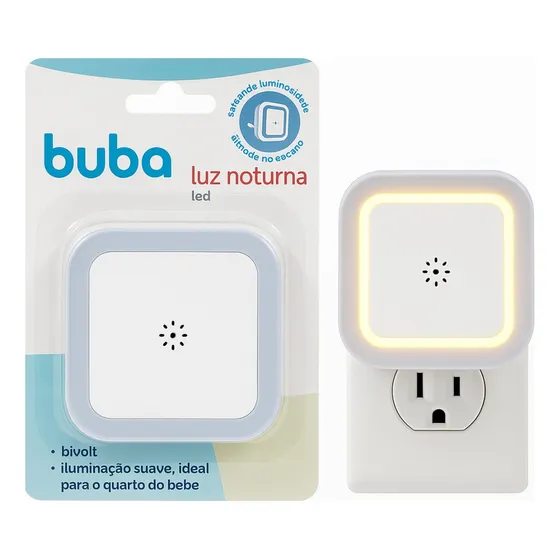 Luz Noturna Infantil C/ Sensor Presença Luminária Bivolt