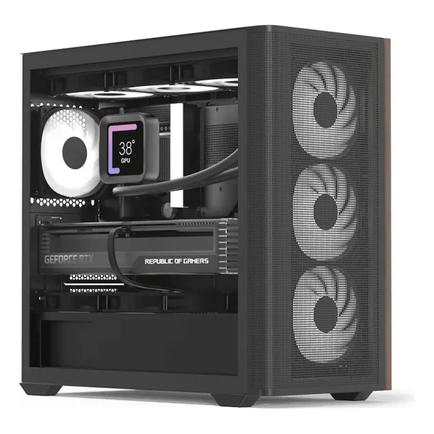 Gabinete Gamer Pc Aerocool D301a Coolers Rgb