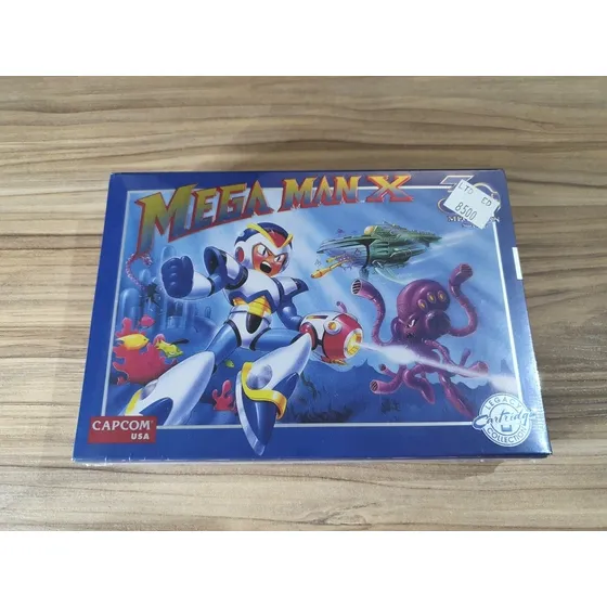 Mega Man X Snes Cib Original Lacrado 30th Megaman Snes