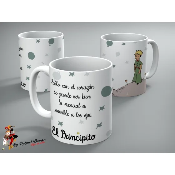 Taza De Ceramica El Principito