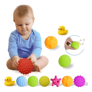 Juguete Para Bebe Bola Sensorial Pelotas Sensoriales7 Piezas Juguete Para Bebe Bola Sensorial Pelotas Sensoriales7 Piezas