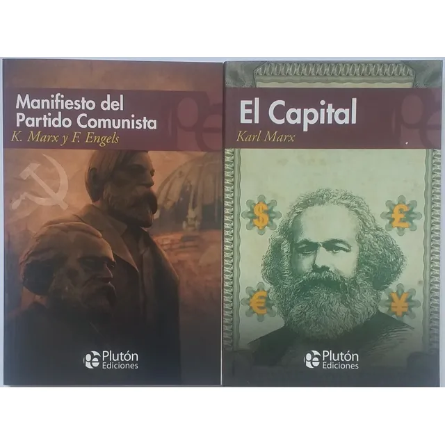 Libros X 2 Karl Marx El Capital Manifiesto Comunista