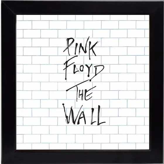 Quadro Pink Floyd The Wall Lp Capa Do Disco De Vinil