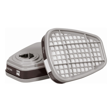 3m Cartucho 6001 Filtro Vapor Orgánico 2 Unidades 3m Cartucho 6001 Filtro Vapor Orgánico 2 Unidades