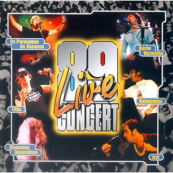 Cd 89 Live Concert Varios - Barao Vermelho, Paralamas - Lacr