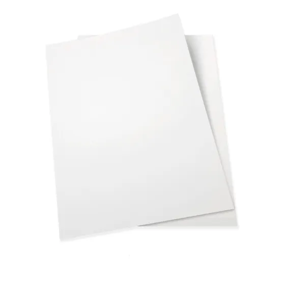Cartulina Opalina Blanca 200grs. Tamaño Carta 