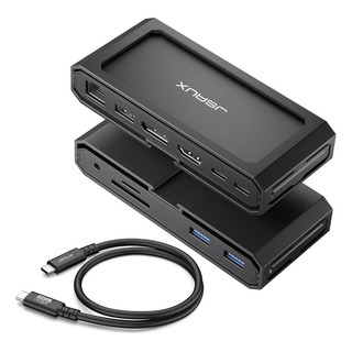 Estação De Acoplamento Para Laptop Jsaux Usb-c, Dock 11 Em 1 Estação De Acoplamento Para Laptop Jsaux Usb-c, Dock 11 Em 1