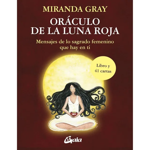 Oráculo De La Luna Roja. ( Libro Y 41 Cartas)