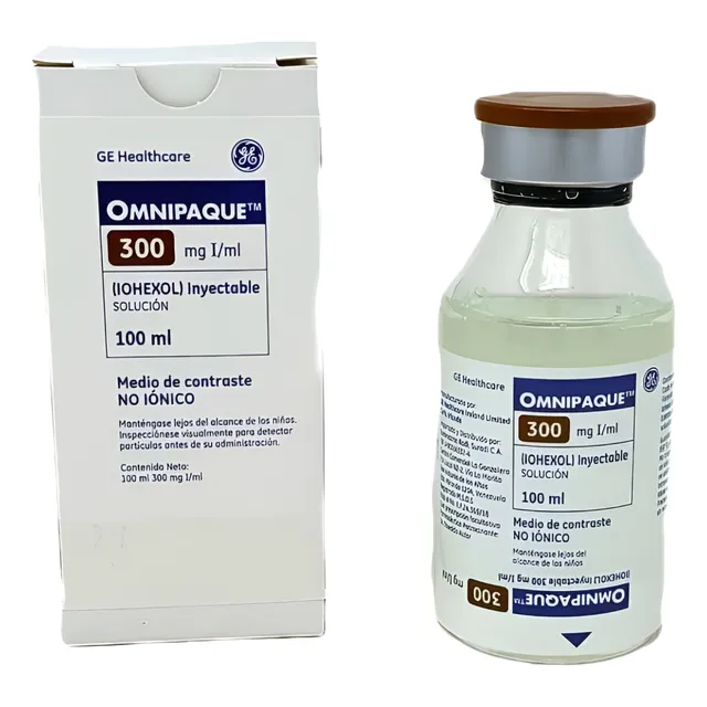 Contraste Omnipaque 300 Mgx100ml Hidrosoluble Yodado