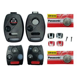 2 Carcasa Llave Honda Crv Civic City Fit Pilot Insigh Bot Pi 2 Carcasa Llave Honda Crv Civic City Fit Pilot Insigh Bot Pi