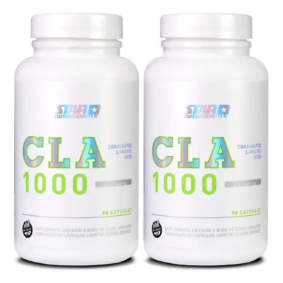 Star Nutrition Quemador Cla1000 90 Capsulas X2 Unidades