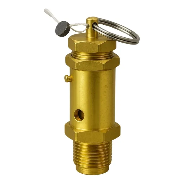 Válvula De Segurança 1/4 P/ Compressor De Ar 145 Lbs Libras