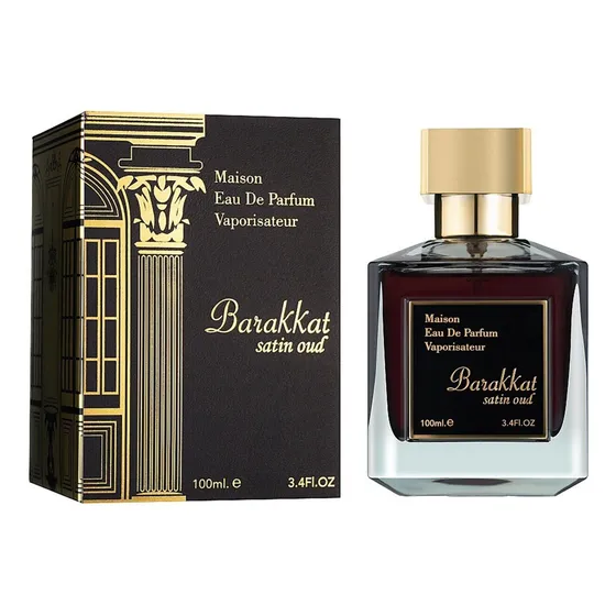 Perfume Fragrance World Barakkat Satin Oud 100ml Floral Oud