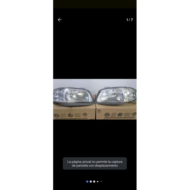 Faro Plateado Volkswagen Gol Plateados G4 2007 Usados
