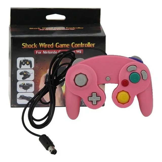 Joystick Control Mando Para Game Cube Rosado