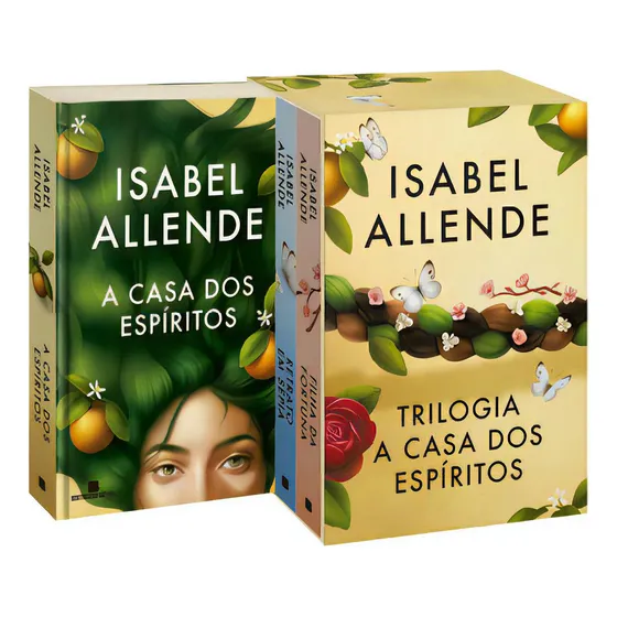 Box Trilogia A Casa Dos Espíritos, De Allende, Isabel. Editora Bertrand Brasil, Capa Dura, Edição 1 Em Português, 2024
