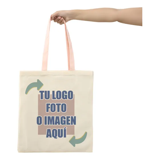 Tote Bag Bolsa Ecologica Personalizable Logo Foto Imagen