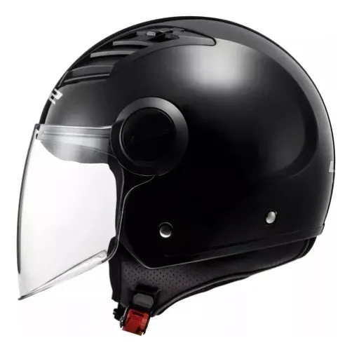Casco Moto Ls2 Abierto 562 Airflow Negro Mate Talle Xl