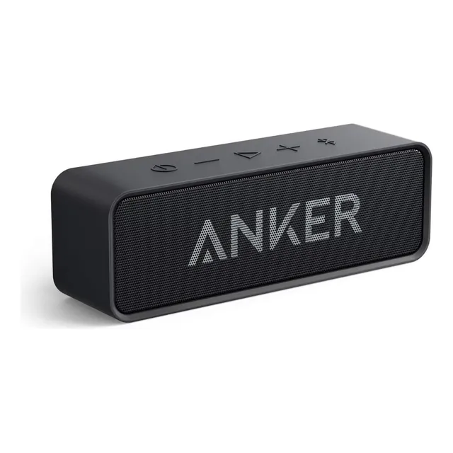 Parlante Bluetooth Soundcore 6w de Sonido Estéreo Con Subwoofer Inalámbrico Bluetooth 4 2 Micrófono Incorporado Ipx5 Waterproof Diseño Portátil y Ligero Hasta 24 Horas de Reproducción