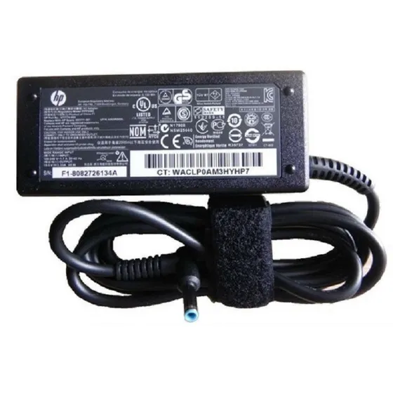 Cargador Portatil Hp 19.5v /3.33a/ 4.5*3.0 Mm Aguja P. Azul
