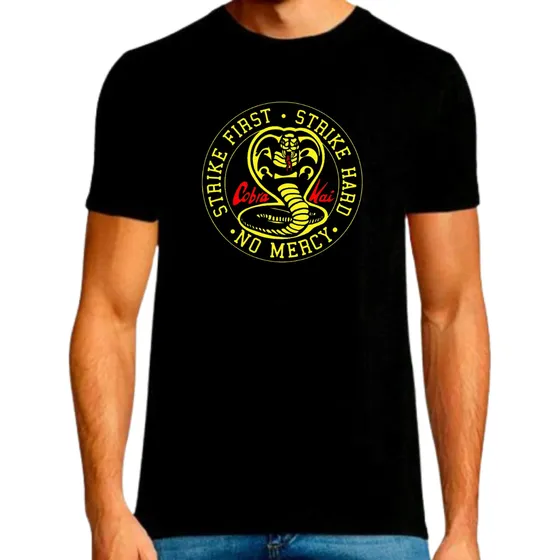 Franela Para Caballero En Algodón Cobra Kai, Karate Kid