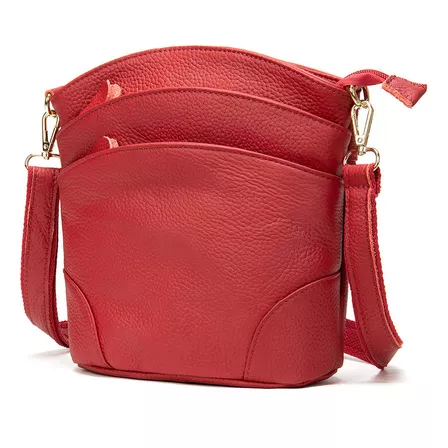 Bolso De Cuero Para Mujer, Con Capa De Cabeza De Vacuno, Bol