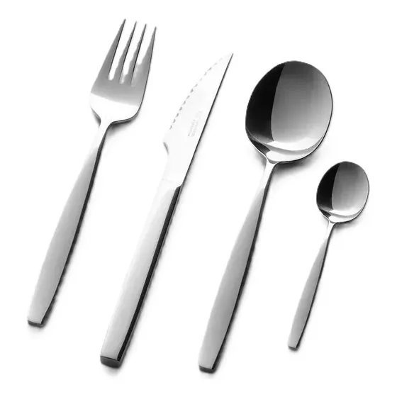 Set Cubiertos X24 Volf Vento Acero Inox Cocina Pack Asado