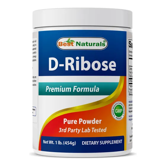Polvo De D-ribosa Best Naturals, 1 Libra