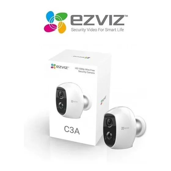 Camara Bullet 1080p 2mp Wifi Cs-c3a-b0-1c2wpmfbr Ezviz