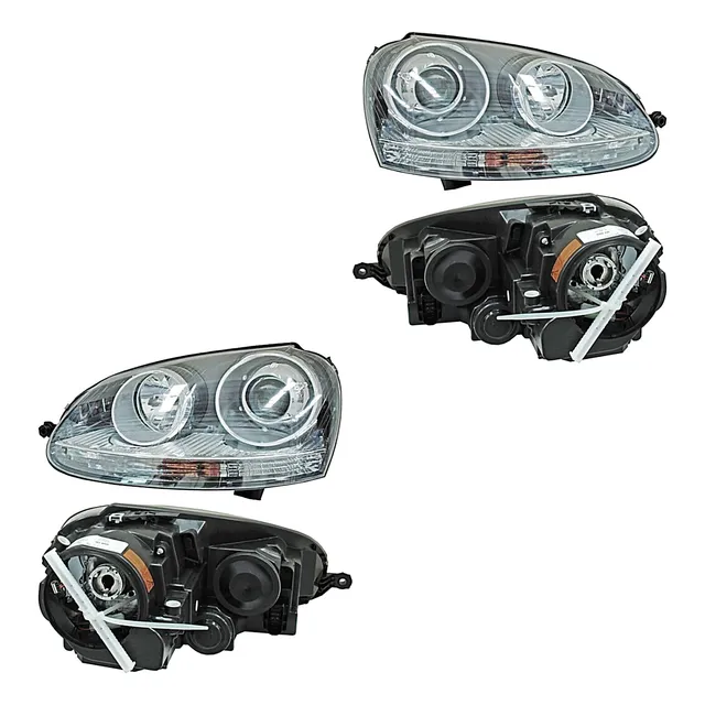 Par Faros Vw Bora Gti 2007-2008-2009 P/xenon Tyc