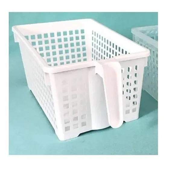 Cesto Calado Rectang Con Manija Grande Colombraro Pack X 12