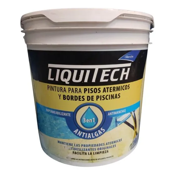 Pintura Pisos Atermicos Liquitech 10 Lts