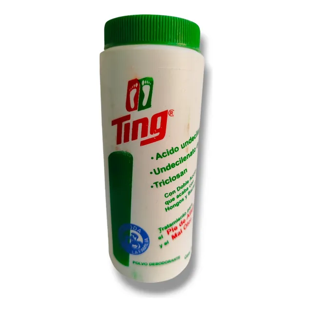 Talco Desodorante Para Pies Ting 80 Gramos
