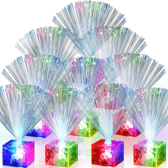 Amylove 24 Luz Fibra Optica Mini Lampara Centro Mesa S Led