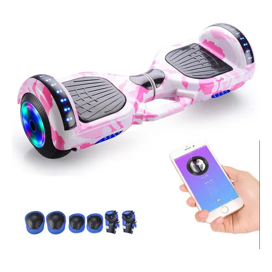 Hoverboard Eléctrico Bluetooth Led Smart Balance Infantil