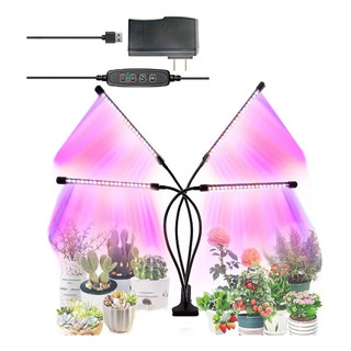 Lámpara Para Plantas Lampara Luz Led Para Crecimiento 4 Asas Lámpara Para Plantas Lampara Luz Led Para Crecimiento 4 Asas