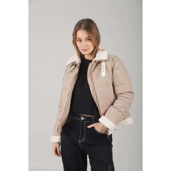 Campera Premium Tifany Puffer Con Detalles Gu78302 Arizona