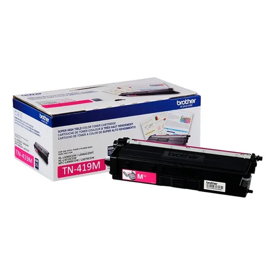 Toner Laser Color Magenta Brother Tn419m