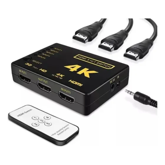 Switch Hdmi 3 A 1 4k