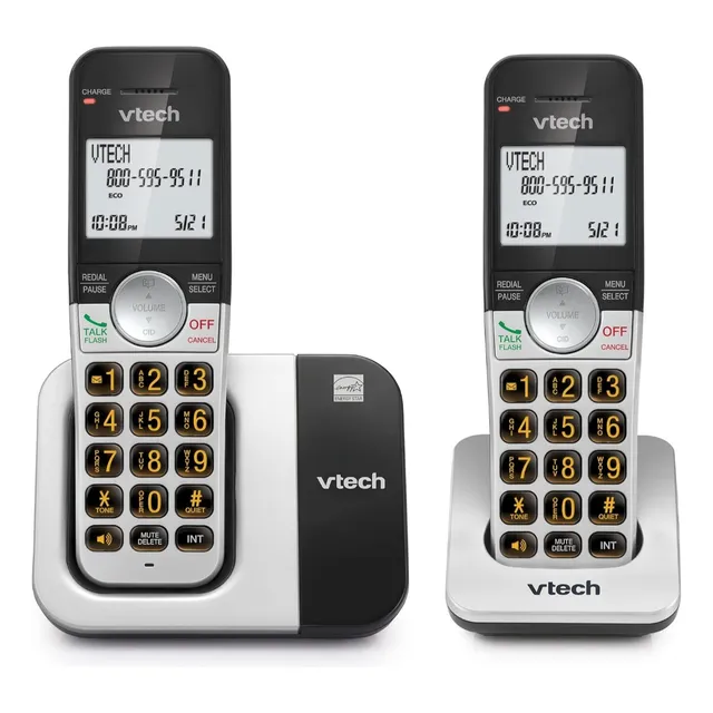 Vtech Teléfono Inalámbrico 2 Auriculares Vg231-2 Dect 6.0