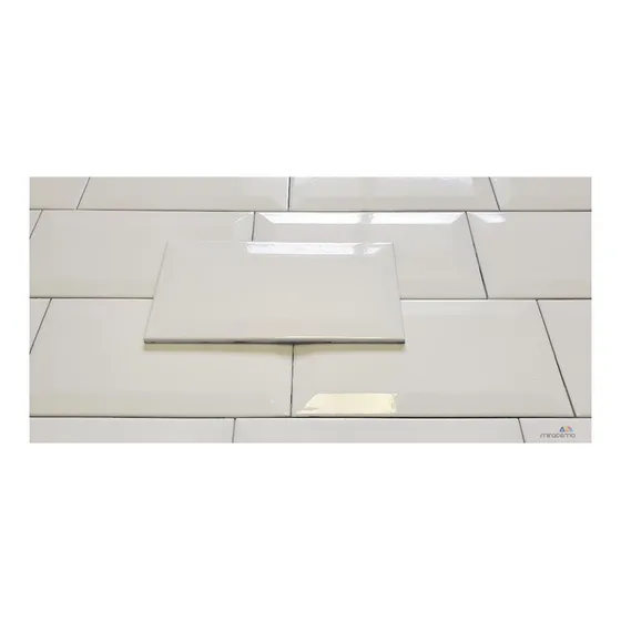 Azulejo Ceral Subway 10x20 Cm Caja 1.04 M2 Blanco