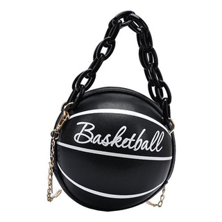 Mini Bolso De Hombro Con Negro Negro 17 Cm De Diámetro Mini Bolso De Hombro Con Negro Negro 17 Cm De Diámetro