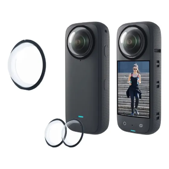 Cubiertas Protector Lentes Para Cámara Insta360 X3 - Telesin