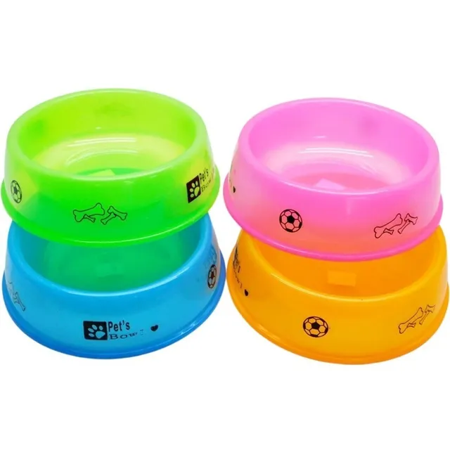 Plato Para Mascotas Comida Perro Comedero Bebedero Regalo