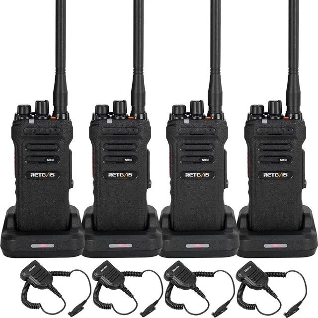 Retevis Nr30 Radio Bidireccional Impermeable, Larga Distanci