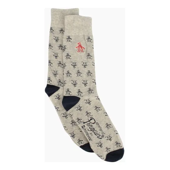 Calcetines Penguin - Talla Única Adulto Gris Penguin Talla Única Adulto